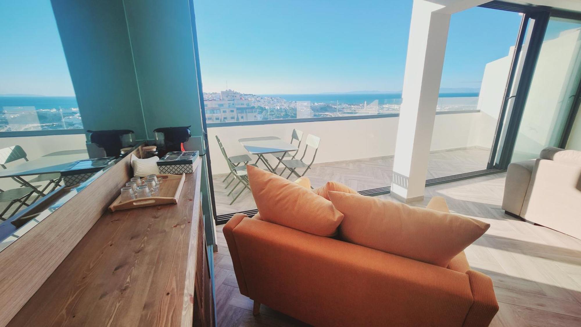 Appartement Vue Sur Mer Tanger Exterior foto