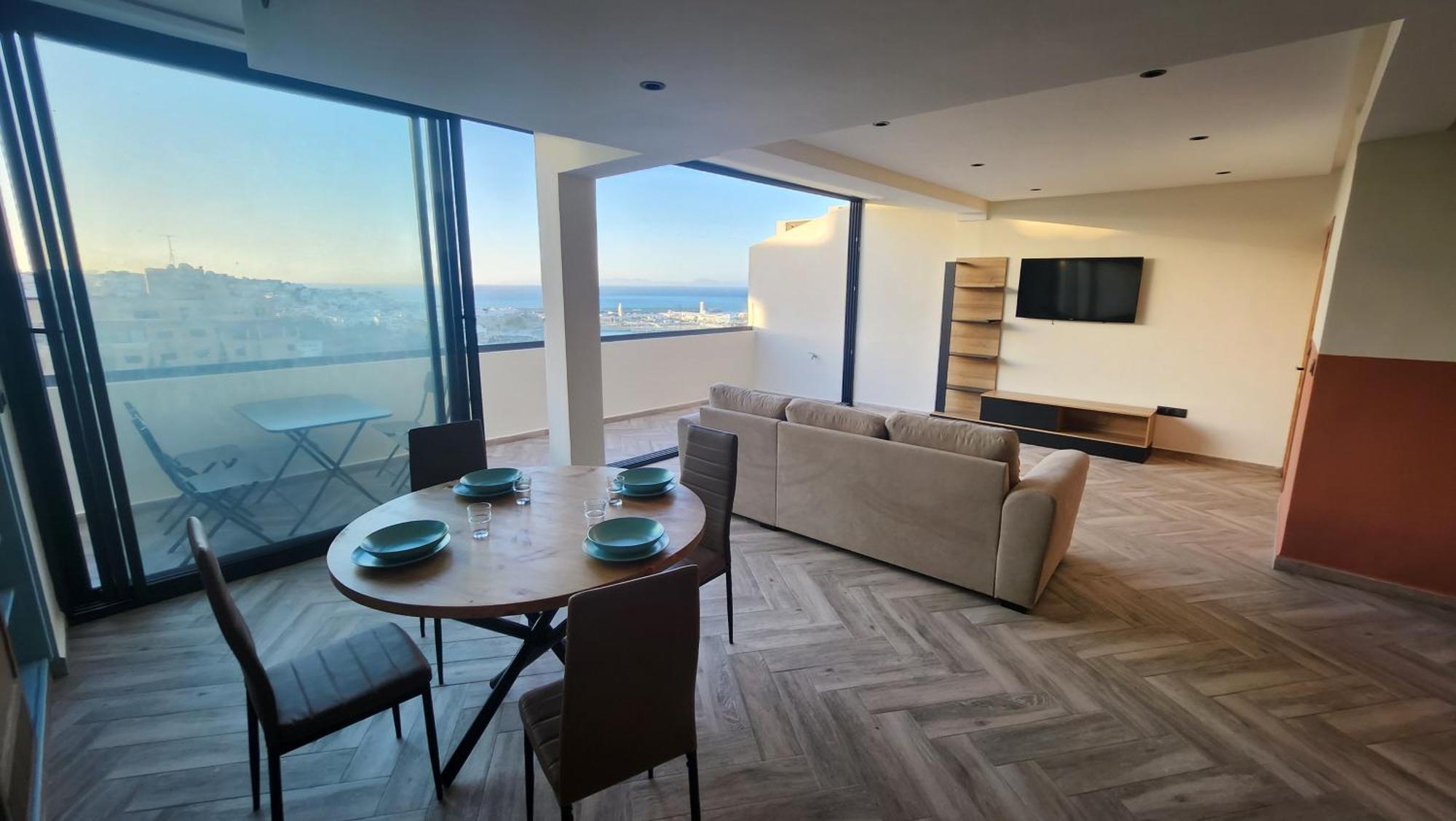 Appartement Vue Sur Mer Tanger Exterior foto