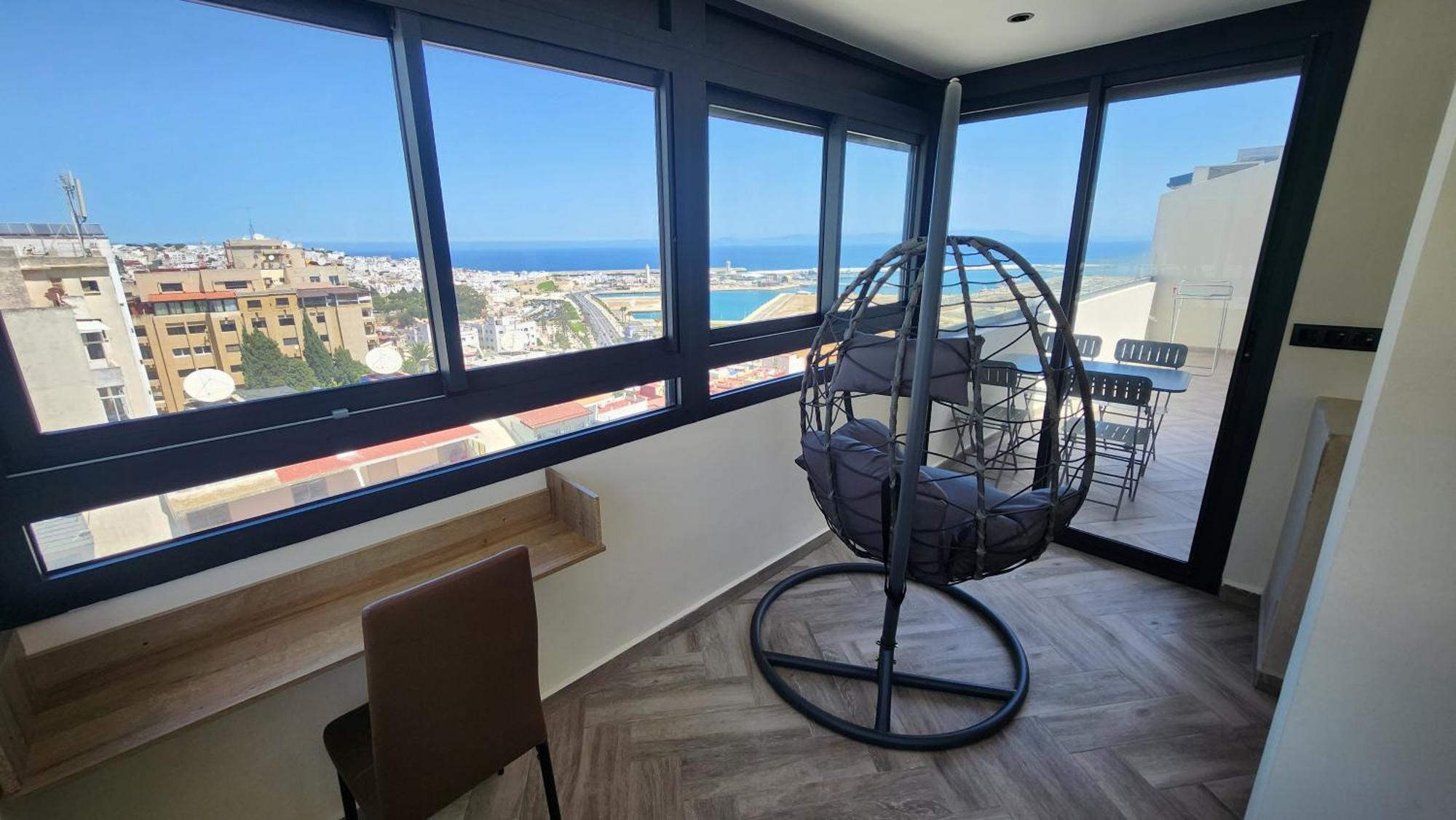 Appartement Vue Sur Mer Tanger Exterior foto